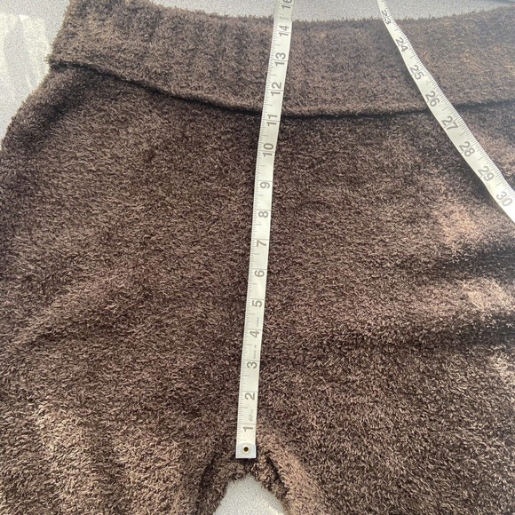 Urban Outfitters Out From Under Size Large Fuzzy Flare Lounge Pants Brown Plush - Picture 10 of 12